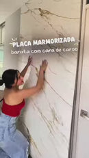 Placa efeito porcelanato